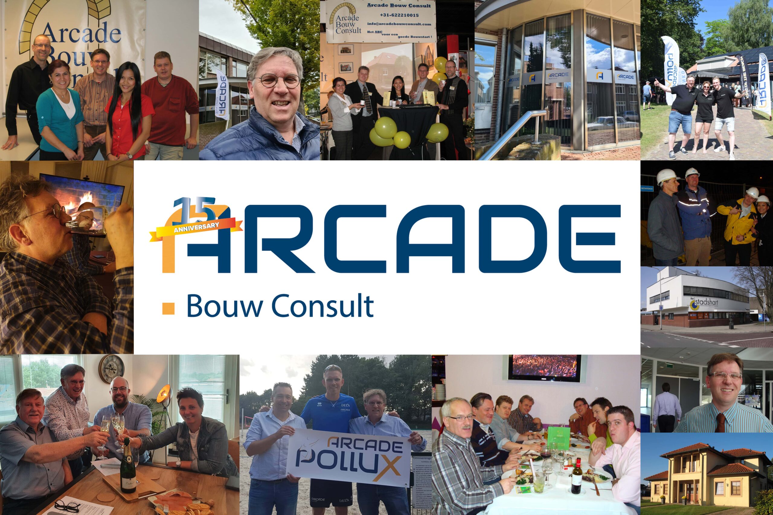 Arcade bestaat 15 jaar (Jubileum) - Arcade Bouwkwaliteit