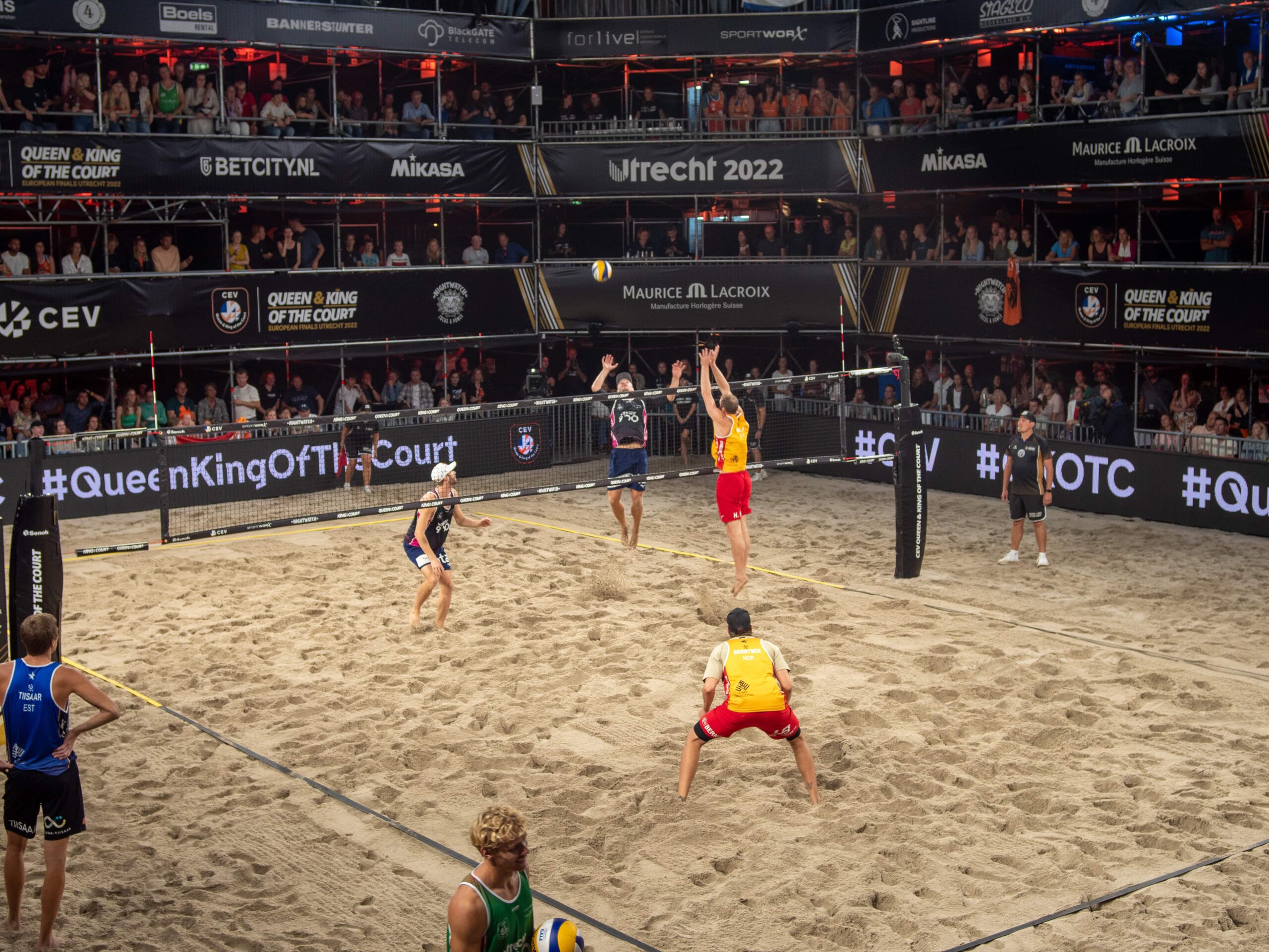 Avondje Queen & King of The Court Utrecht 2022, Beachvolleybal top - Arcade Bouwkwaliteit