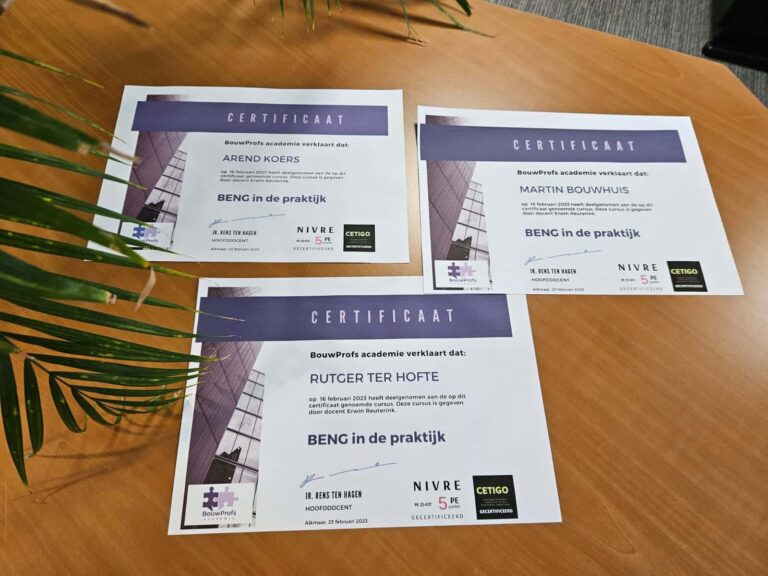 Gecertificeerd BENG in de praktijk - Arcade Bouwkwaliteit