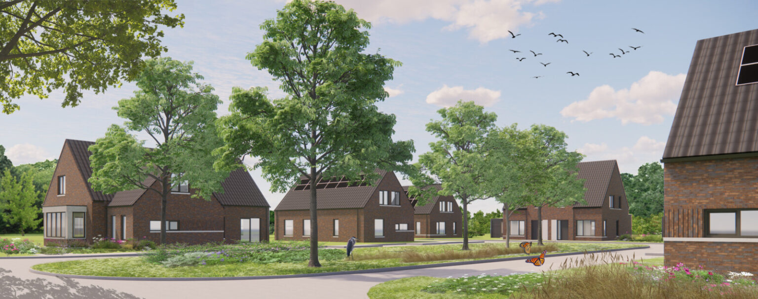 CPO Woningen Oudemirdum, zijaanzicht - Arcade Bouwkwaliteit